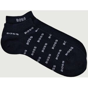 Boss BLACK Skarpety/stopki 2-pack AS Allover CC granatowy 43/46 Boss BLACK Skarpety/stopki 2-pack AS Allover CC granatowy 43/46