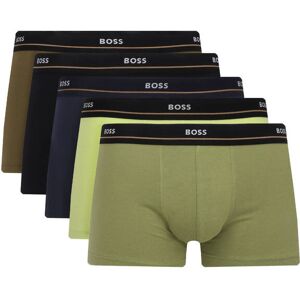Boss BLACK Bokserki 5-pack Essential zielony S Boss BLACK Bokserki 5-pack Essential zielony S