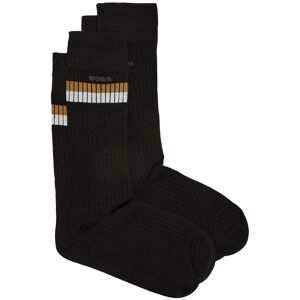 Boss BLACK Skarpety 2-pack 2P RS Rib Ecovero czarny 39/42 Boss BLACK Skarpety 2-pack 2P RS Rib Ecovero czarny 39/42