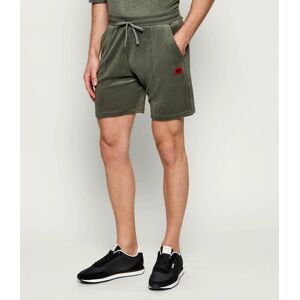 Hugo Bodywear Szorty TERRANCE Regular Fit frotté zielony XXL Hugo Bodywear Szorty TERRANCE Regular Fit frotté zielony XXL