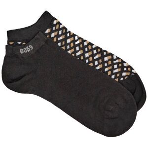 Boss BLACK Skarpety/stopki 2-pack czarny 39/42 Boss BLACK Skarpety/stopki 2-pack czarny 39/42