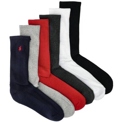 Polo Ralph Lauren Skarpety 6-pack biały OS Polo Ralph Lauren Skarpety 6-pack biały OS