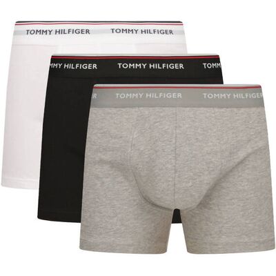 Tommy Hilfiger Underwear Bokserki 3-pack czarny S Tommy Hilfiger Underwear Bokserki 3-pack czarny S
