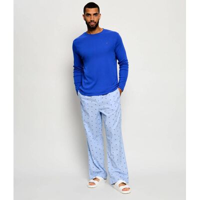 Tommy Hilfiger Piżama Loose fit niebieski XXL Tommy Hilfiger Piżama Loose fit niebieski XXL