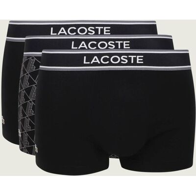 Lacoste Bokserki 3-pack czarny L Lacoste Bokserki 3-pack czarny L