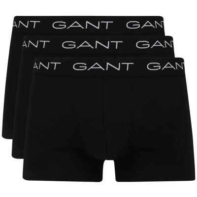 Gant Bokserki 3-pack czarny S Gant Bokserki 3-pack czarny S
