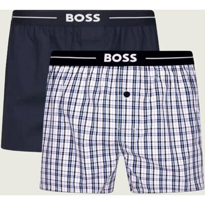 Boss Bodywear Bokserki 2-pack NOS Boxer EW 2P granatowy L Boss Bodywear Bokserki 2-pack NOS Boxer EW 2P granatowy L