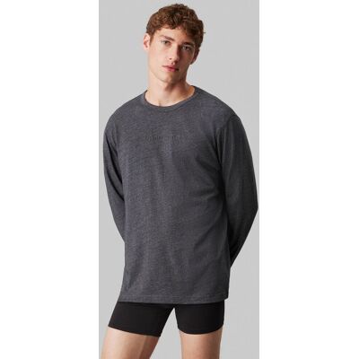 Calvin Klein Underwear Góra od piżamy Regular Fit szary S Calvin Klein Underwear Góra od piżamy Regular Fit szary S