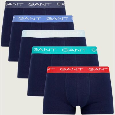 Gant Bokserki 5-pack granatowy S Gant Bokserki 5-pack granatowy S
