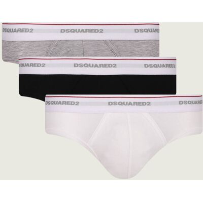 Dsquared2 Slipy 3-pack biały XXL Dsquared2 Slipy 3-pack biały XXL