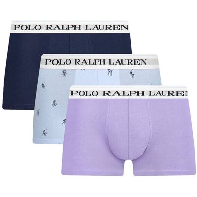 Polo Ralph Lauren Bokserki 3-pack błękitny S Polo Ralph Lauren Bokserki 3-pack błękitny S