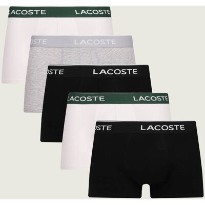 Lacoste Bokserki 5-pack czarny XXL Lacoste Bokserki 5-pack czarny XXL