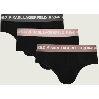 Karl Lagerfeld Slipy 3-pack czarny XL Karl Lagerfeld Slipy 3-pack czarny XL