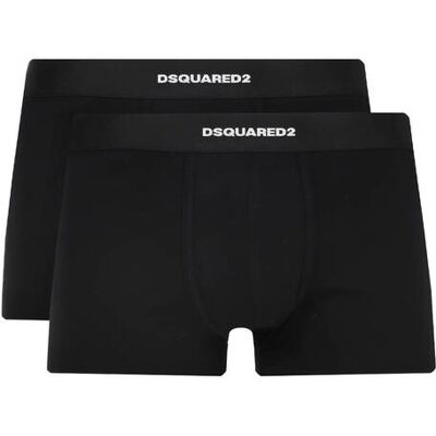 Dsquared2 Bokserki 2-pack czarny S Dsquared2 Bokserki 2-pack czarny S