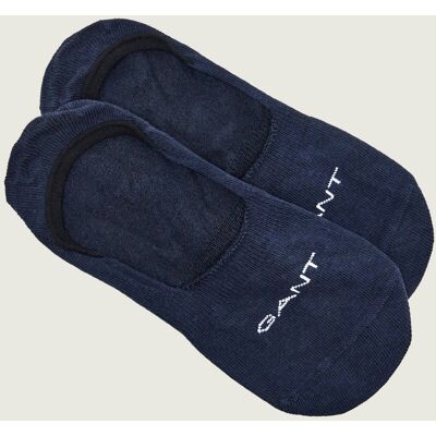 Gant Skarpety/stopki 2-pack INVISIBLE granatowy 2-4 Gant Skarpety/stopki 2-pack INVISIBLE granatowy 2-4