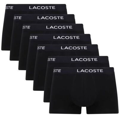 Lacoste Bokserki 7-pack czarny XXL Lacoste Bokserki 7-pack czarny XXL