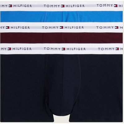 Tommy Hilfiger Bokserki 3-pack bordowy XL Tommy Hilfiger Bokserki 3-pack bordowy XL