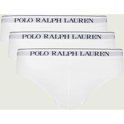 Polo Ralph Lauren Slipy 3-Pack biały S Polo Ralph Lauren Slipy 3-Pack biały S
