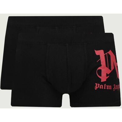 Palm Angels Bokserki 2-pack czarny M Palm Angels Bokserki 2-pack czarny M