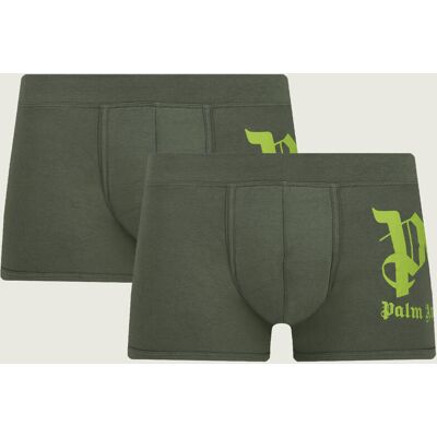 Palm Angels Bokserki 2-pack zielony S Palm Angels Bokserki 2-pack zielony S