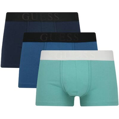 Guess Underwear Bokserki 3-pack SOLID PACK granatowy S Guess Underwear Bokserki 3-pack SOLID PACK granatowy S