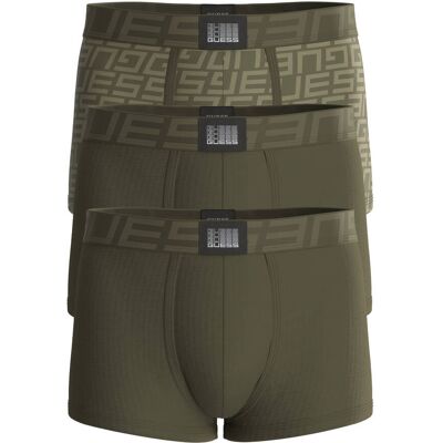 Guess Underwear Bokserki 3-pack oliwkowy S Guess Underwear Bokserki 3-pack oliwkowy S