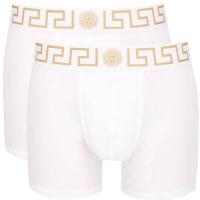 Versace Bokserki 2-pack biały S Versace Bokserki 2-pack biały S