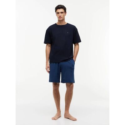 Tommy Hilfiger Piżama Regular Fit granatowy XL Tommy Hilfiger Piżama Regular Fit granatowy XL