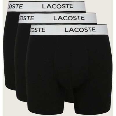 Lacoste Bokserki 3-pack czarny M Lacoste Bokserki 3-pack czarny M