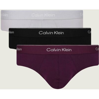 Calvin Klein Underwear Slipy 3-pack bordowy S Calvin Klein Underwear Slipy 3-pack bordowy S