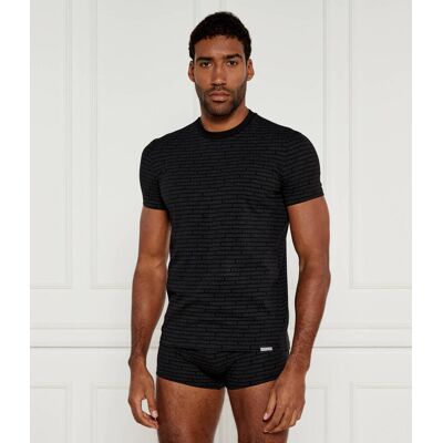 Dsquared2 Piżama Slim Fit czarny XXL Dsquared2 Piżama Slim Fit czarny XXL