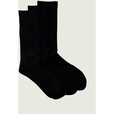 Gant Skarpety 3-pack czarny 2-4 Gant Skarpety 3-pack czarny 2-4