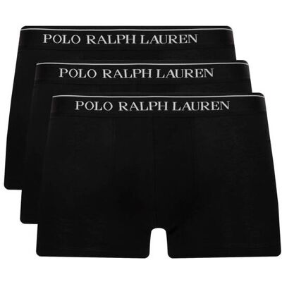Polo Ralph Lauren Bokserki 3-Pack czarny L Polo Ralph Lauren Bokserki 3-Pack czarny L