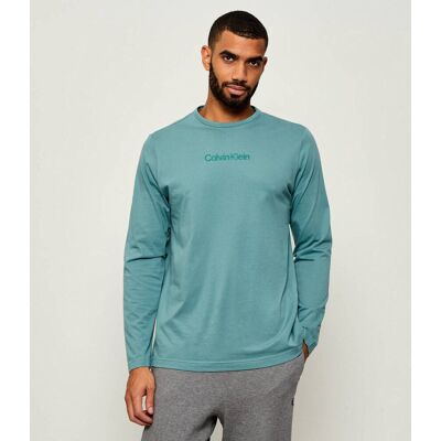 Calvin Klein Underwear Góra od piżamy Regular Fit turkusowy XL Calvin Klein Underwear Góra od piżamy Regular Fit turkusowy XL