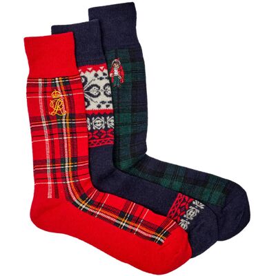 Polo Ralph Lauren Skarpety 3-pack z dodatkiem wełny OS Polo Ralph Lauren Skarpety 3-pack z dodatkiem wełny OS