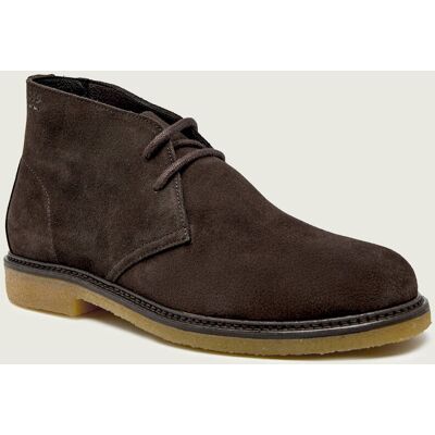 Boss BLACK Buty wysokie Kope_Desb_sdhs zamsz brązowy 43 Boss BLACK Buty wysokie Kope_Desb_sdhs zamsz brązowy 43