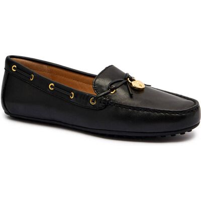 Polo Ralph Lauren LAUREN RALPH LAUREN Skórzane mokasyny WYLIE czarny 36,5 Polo Ralph Lauren LAUREN RALPH LAUREN Skórzane mokasyny WYLIE czarny 36,5