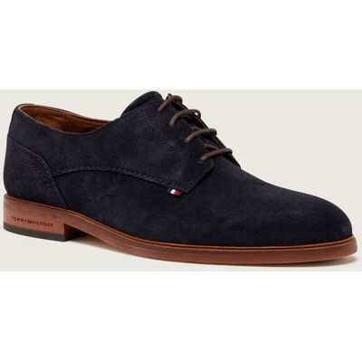 Tommy Hilfiger Derby zamsz granatowy 45 Tommy Hilfiger Derby zamsz granatowy 45