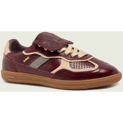 Alohas Skórzane sneakersy Tb.490 Club zamsz bordowy 37 Alohas Skórzane sneakersy Tb.490 Club zamsz bordowy 37