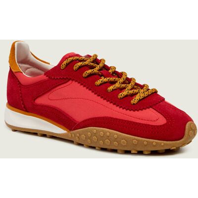 HOFF Sneakersy BRIDGE MKII zamsz czerwony 38 HOFF Sneakersy BRIDGE MKII zamsz czerwony 38