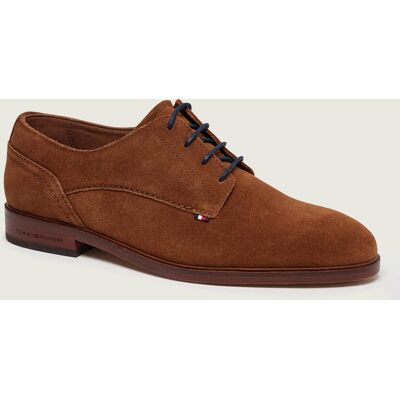 Tommy Hilfiger Derby zamsz brązowy 44 Tommy Hilfiger Derby zamsz brązowy 44