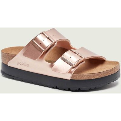 Birkenstock Klapki Arizona Flex Platform Birkenstock x Papillio narrow fit różowe złoto 40 Birkenstock Klapki Arizona Flex Platform Birkenstock x Papillio narrow fit różowe złoto 40