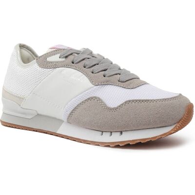Pepe Jeans London Sneakersy LONDON TROY W kremowy 36 Pepe Jeans London Sneakersy LONDON TROY W kremowy 36