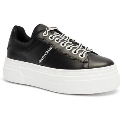 See By Chloé Skórzane sneakersy czarny 41 See By Chloé Skórzane sneakersy czarny 41