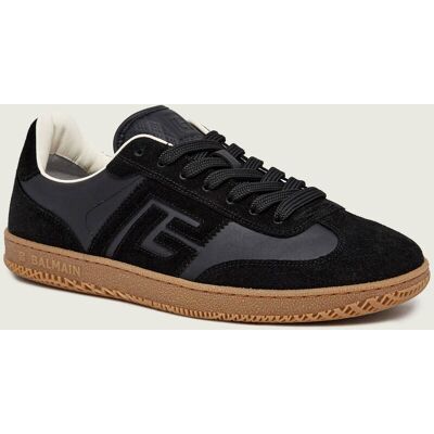 Balmain Sneakersy SWAN zamsz czarny 40 Balmain Sneakersy SWAN zamsz czarny 40