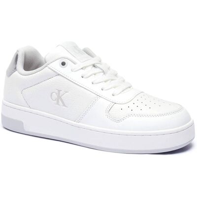 Calvin Klein Jeans Skórzane sneakersy biały 37 Calvin Klein Jeans Skórzane sneakersy biały 37