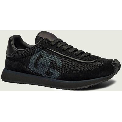 Dolce & Gabbana Sneakersy DG CUSHION zamsz czarny 44 Dolce & Gabbana Sneakersy DG CUSHION zamsz czarny 44