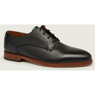 Tommy Hilfiger Skórzane derby czarny 42 Tommy Hilfiger Skórzane derby czarny 42