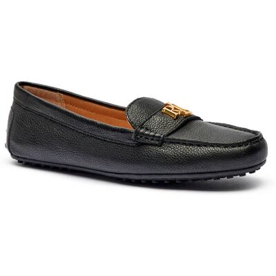 Polo Ralph Lauren LAUREN RALPH LAUREN Skórzane mokasyny czarny 36,5 Polo Ralph Lauren LAUREN RALPH LAUREN Skórzane mokasyny czarny 36,5