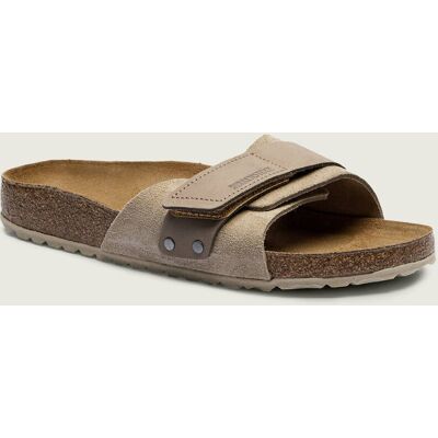 Birkenstock Klapki Oita zamsz narrow fit beżowy 39 Birkenstock Klapki Oita zamsz narrow fit beżowy 39